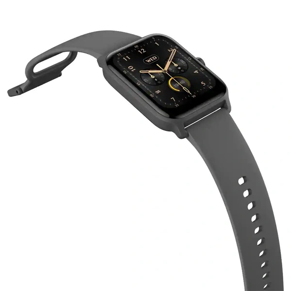 Fastrack Reflex Nitro 1.8” UltraVU Display Smart Watch - Invisible Black - Invisible Black