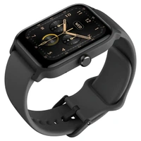 Fastrack Reflex Nitro 1.8” UltraVU Display Smart Watch - Invisible Black - Invisible Black