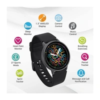 Fastrack Reflex Play 1.3” AMOLED Display Smart Watch with AOD - Blue - Blue