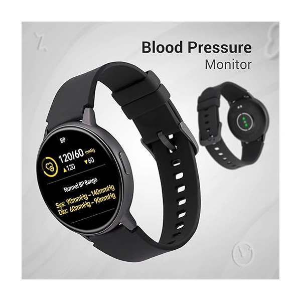 Fastrack Reflex Play 1.3” AMOLED Display Smart Watch with AOD - Blue - Blue