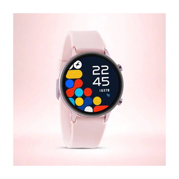 Fastrack Reflex Play 1.3” AMOLED Display Smart Watch with AOD - Pink - Pink