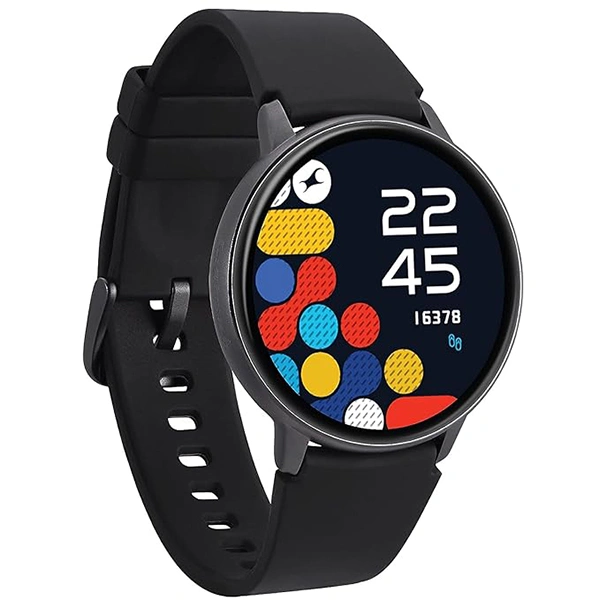 Fastrack Reflex Play+ 1.3 AMOLED Display Smartwatch - Blue - Blue
