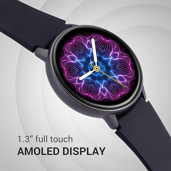 Fastrack Reflex Play+ 1.3 AMOLED Display Smartwatch - Blue - Blue