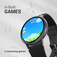 Fastrack Reflex Play+ 1.3 AMOLED Display Smartwatch - Blue - Blue