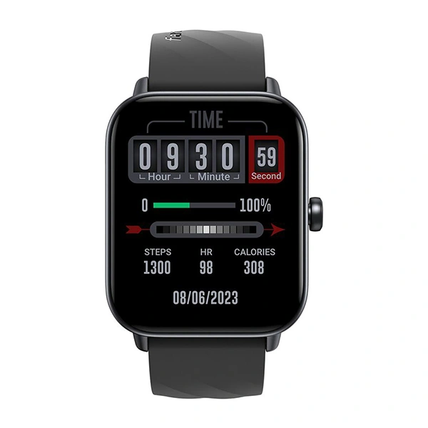 Fastrack Rider SingleSync BT Calling Unisex Smart Watch - Black - Black