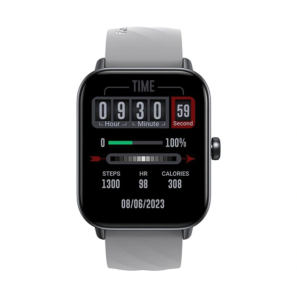 Fastrack Rider SingleSync BT Calling Unisex Smart Watch - Dark Grey - Dark Grey