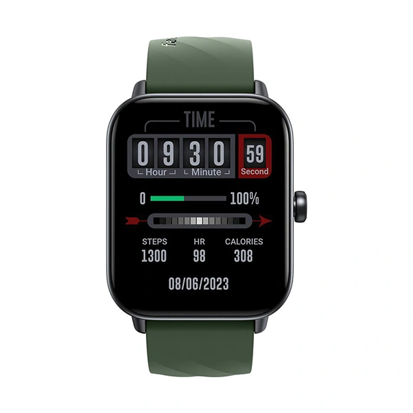 Fastrack Rider SingleSync BT Calling Unisex Smart Watch - Green - Green