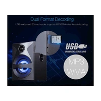 F&amp;D F&D F3800X 80 Watt 5.1 Channel Bluetooth Multimedia Speaker