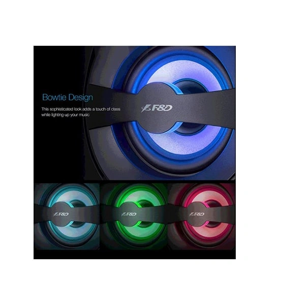 F&amp;D F&D F3800X 80 Watt 5.1 Channel Bluetooth Multimedia Speaker