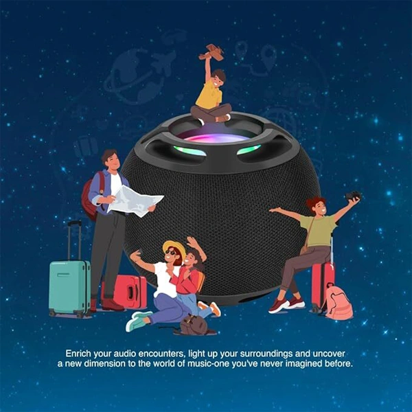 Fingers FINGERS 10W GlobeSound Portable Wireless Speaker