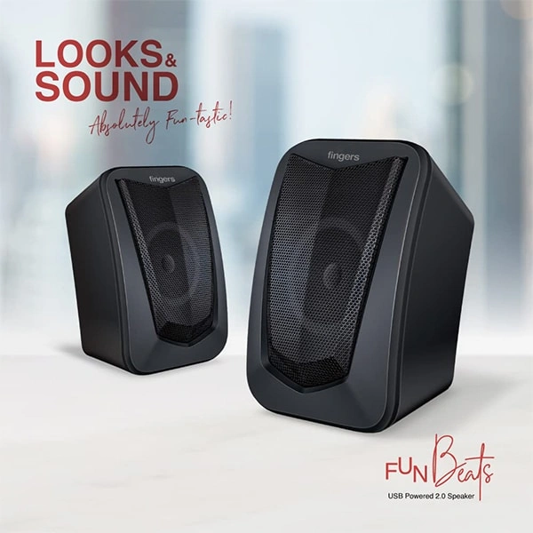 Fingers 2.0 Channel 6W FunBeats USB Speaker