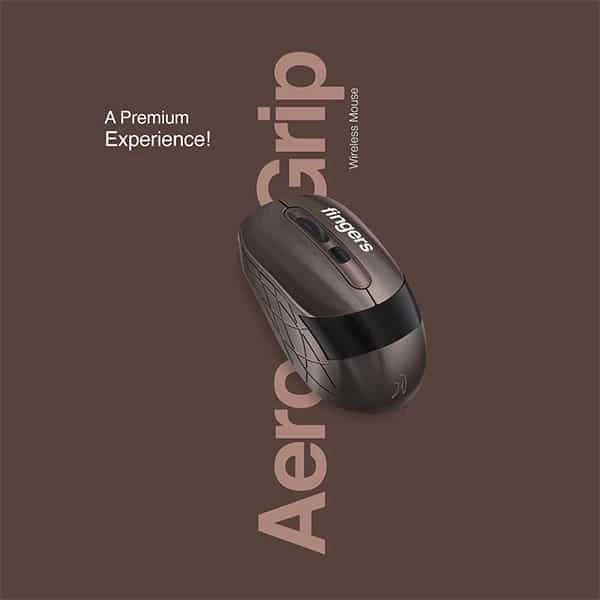Fingers Aerogrip Wireless Optical Mouse