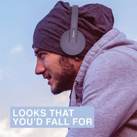 Fingers FINGERS Beauté Wireless Headphone - Gun Grey - Gun Grey