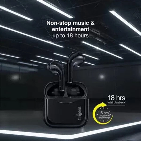 Fingers BlackBeats Bluetooth TWS Earbuds