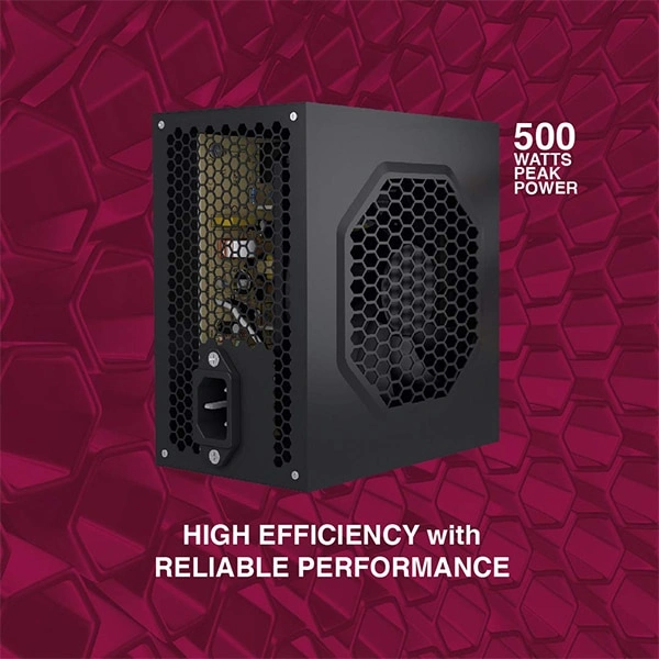 Fingers BlackBox-500 Efficiency Power Supply