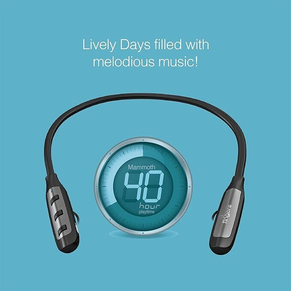 Fingers FINGERS Cozy Wireless In-Ear Bluetooth Neckband Earphones