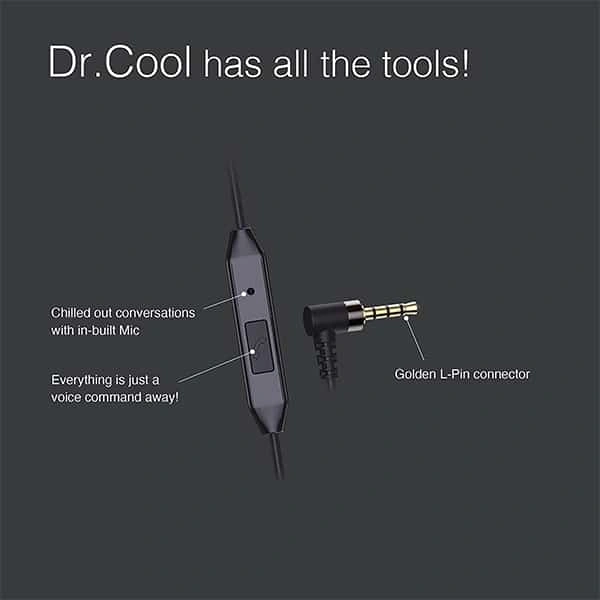 Fingers FINGERS Dr. Cool Wired Earphones