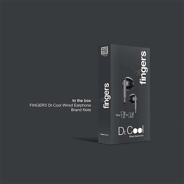 Fingers FINGERS Dr. Cool Wired Earphones
