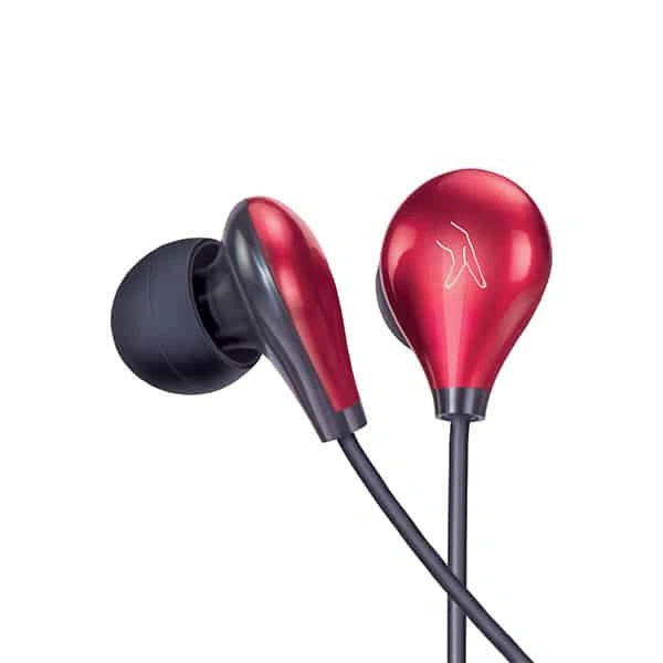 Fingers FINGERS Droplets Wired in Ear Earphone with Mic - Piano Red - Piano Red
