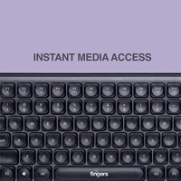 Fingers Exquisite Wireless Keyboard and Mouse Combo