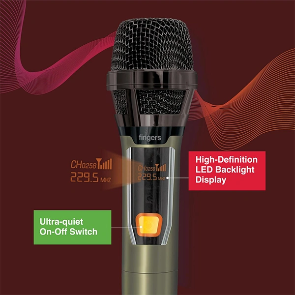 Fingers FINGERS Freedom Mic-39 Wireless Microphone