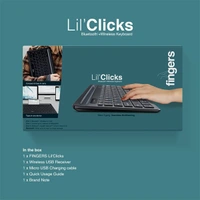 Fingers Lil’Clicks Wireless Mini Keyboard