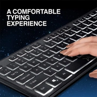 Fingers Magnifico Moonlit Wired USB Desktop Keyboard