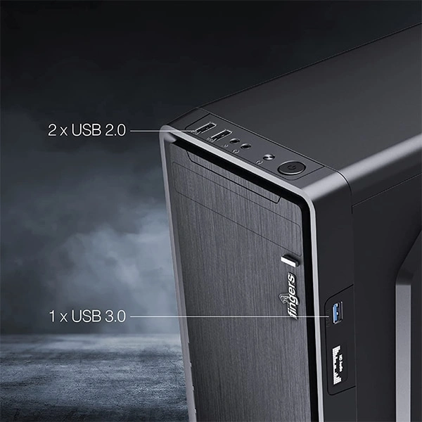 Fingers Opulent Polycarbonate Computer Case