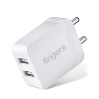 Fingers PA-Dual USB + Cable (Micro) Power Adapter