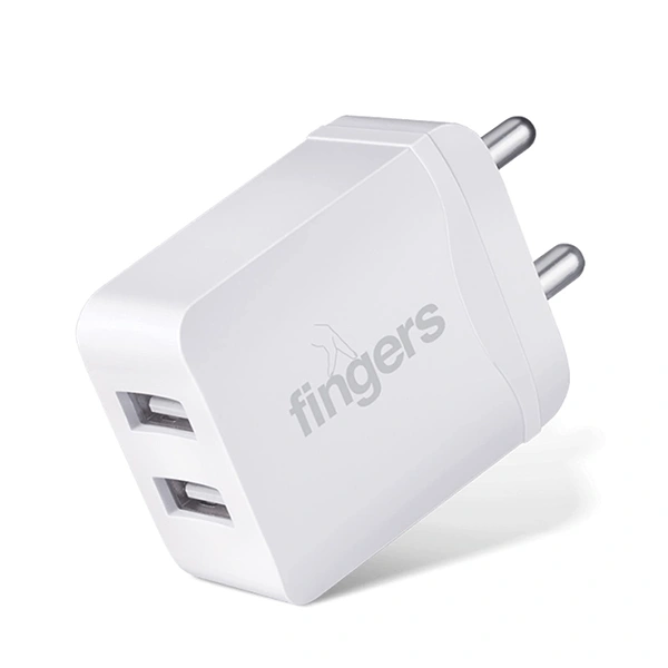 Fingers PA-Dual USB + Cable (Micro) Power Adapter
