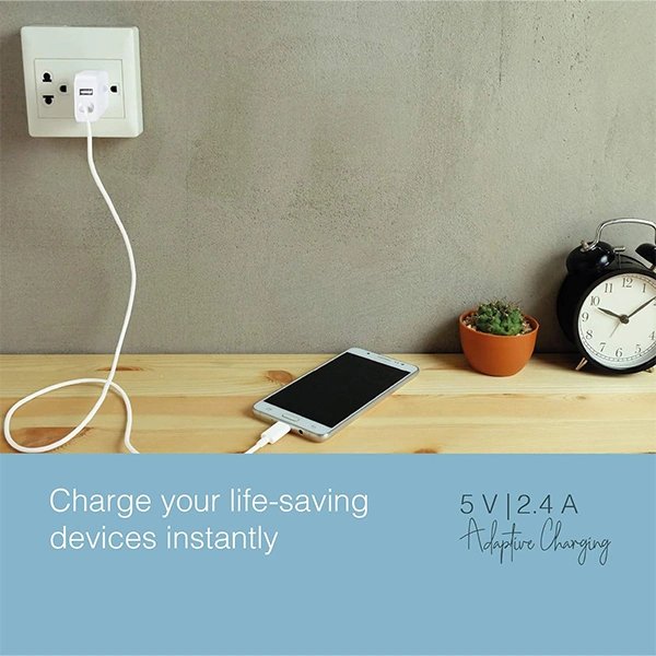 Fingers FINGERS PA-Dual USB Ports Power Mobile Adapter for Cellular Phones
