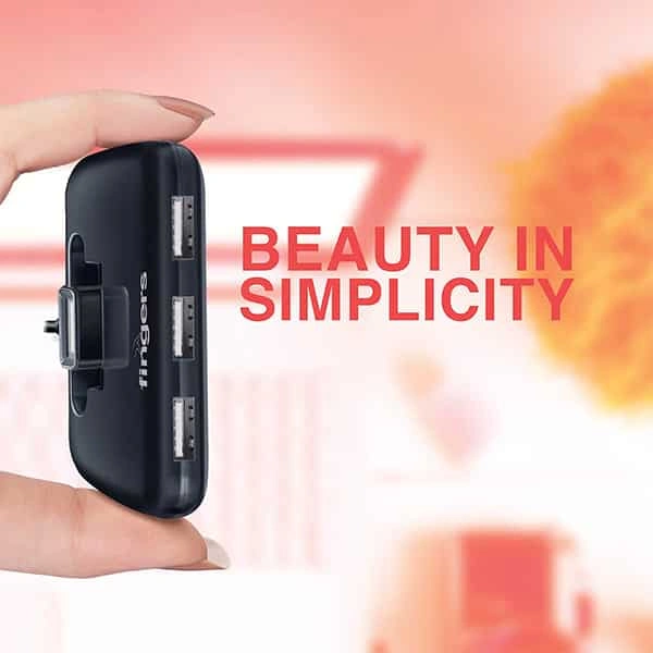 Fingers Quadrant U2.0 4-Port USB Hub