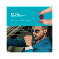 Fingers SizeZero Pods World's Tiniest TWS Earbuds - Plum - Plum