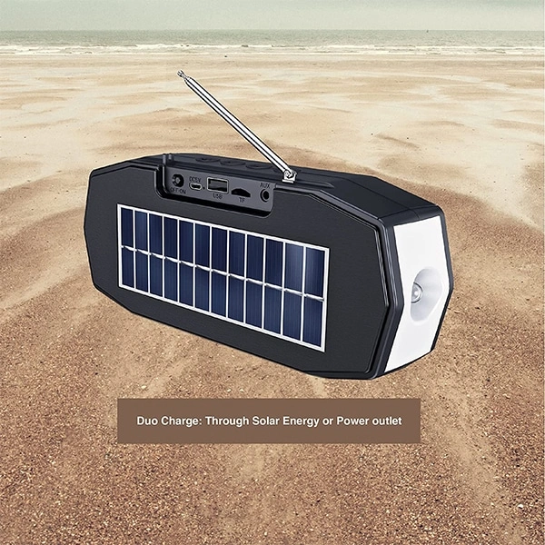 Fingers FINGERS SolarHunk Bluetooth Portable Speaker