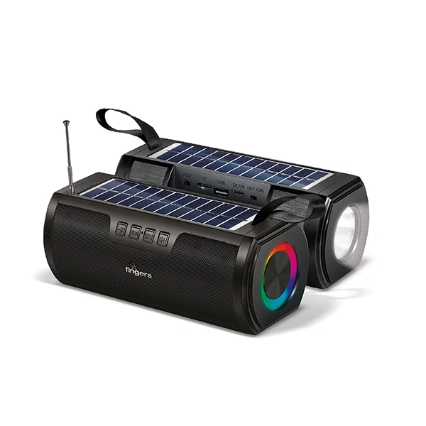 Fingers FINGERS SolarHunk2 8 W Bluetooth Party Speaker