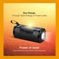 Fingers FINGERS SolarHunk2 8 W Bluetooth Party Speaker