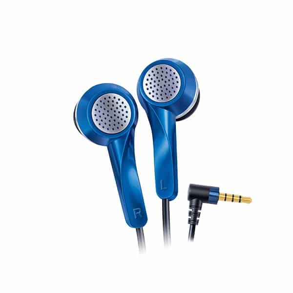 Fingers FINGERS SoundGlitz Wired Earphones - Imperial Blue + Silver - Imperial Blue + Silver