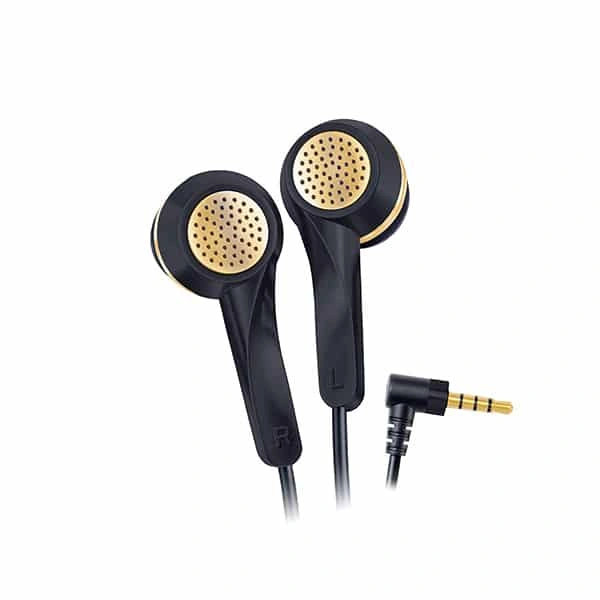 Fingers FINGERS SoundGlitz Wired Earphones - Burgundy + Gold - Burgundy + Gold