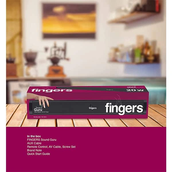 Fingers SoundGuru 20W Bluetooth Soundbar