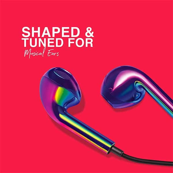 Fingers FINGERS SoundReflex W5 Wired Earphones - White - White