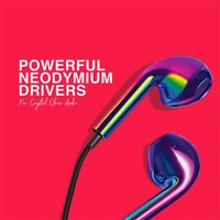 Fingers FINGERS SoundReflex W5 Wired Earphones - White - White