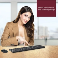 Fingers FINGERS StellarCombo Wireless Keyboard and Mouse Set