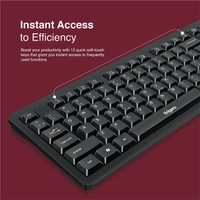Fingers FINGERS StellarCombo Wireless Keyboard and Mouse Set