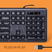 Fingers SuperClicks 4 Wired Multimedia USB Keyboard