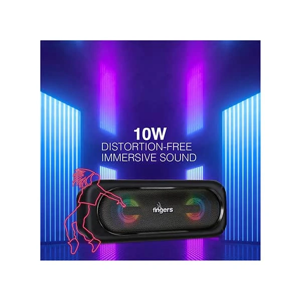 Fingers SuperLit 10W Portable Bluetooth Speaker
