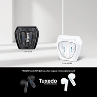 Fingers Tuxedo True Wireless Earbuds - White - White