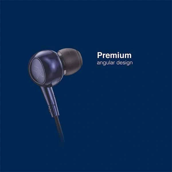 Fingers FINGERS UpTune Wired Earphones - Royale Blue - Royale Blue