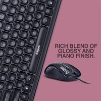 Fingers velvet combo c4 Wired Multi-device Keyboard