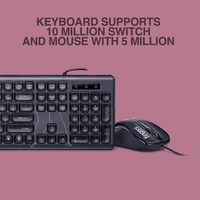 Fingers velvet combo c4 Wired Multi-device Keyboard