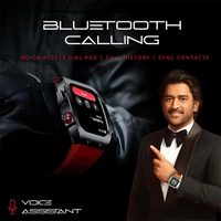 Fire-Boltt Fire Boltt Asphalt Bluetooth Calling 1.39 Inch Smart Watch - Metallic Red - Metallic Red